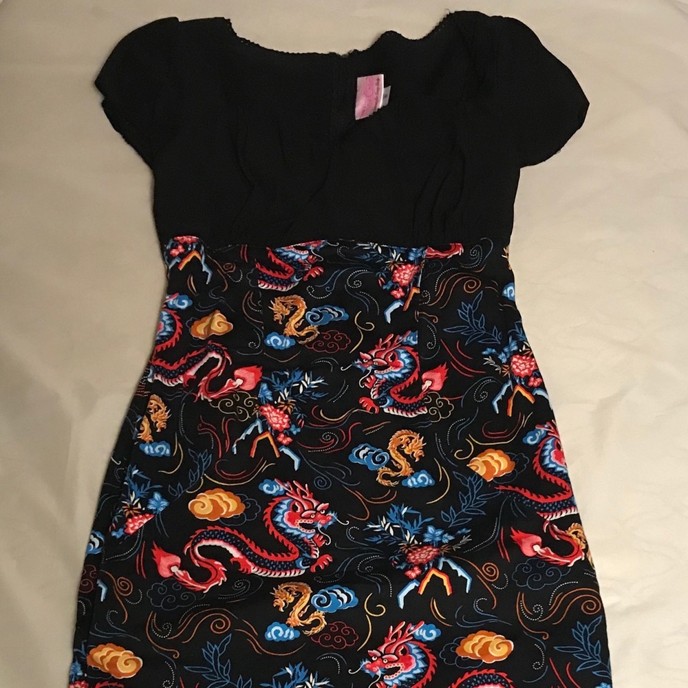 Pinup Couture Mary Ann in dragon print